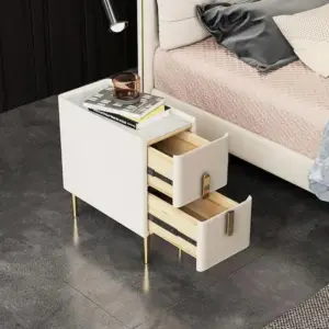 طاولة سرير جانبية بتصميم فاخر