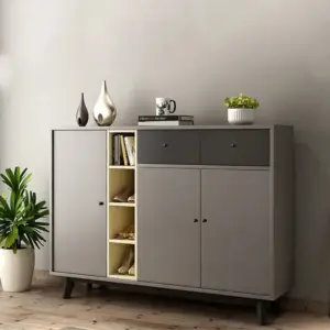 دولاب احذية خشب​ حديثة اسكندنافية