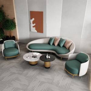 أريكة فاخرة بتصميم اسكندافي